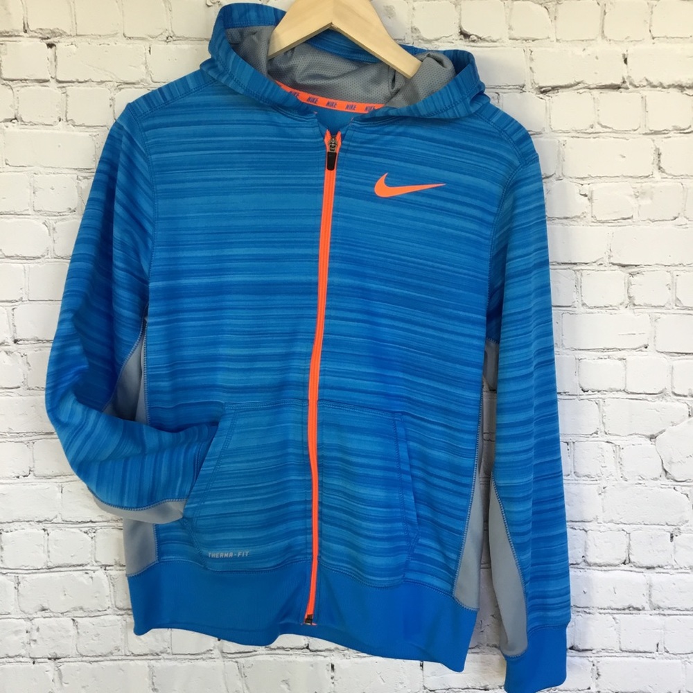 NIKE THERMA-FIT JACKET ZIP UP HOODIE YXL